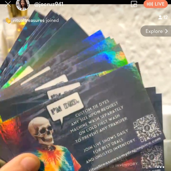 🌈Ritual Treasures Custom Tie Dye / Reverse Dye Listing🌈 - Picture 14 of 16